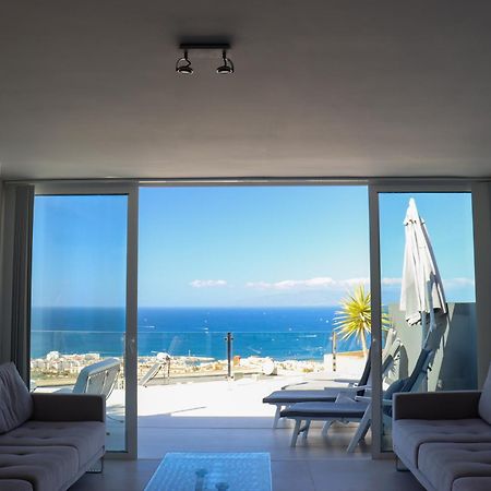 Azure Sky Villa - Panoramic Ocean View, Luxury, San Eugenio Costa Adeje  Bagian luar foto