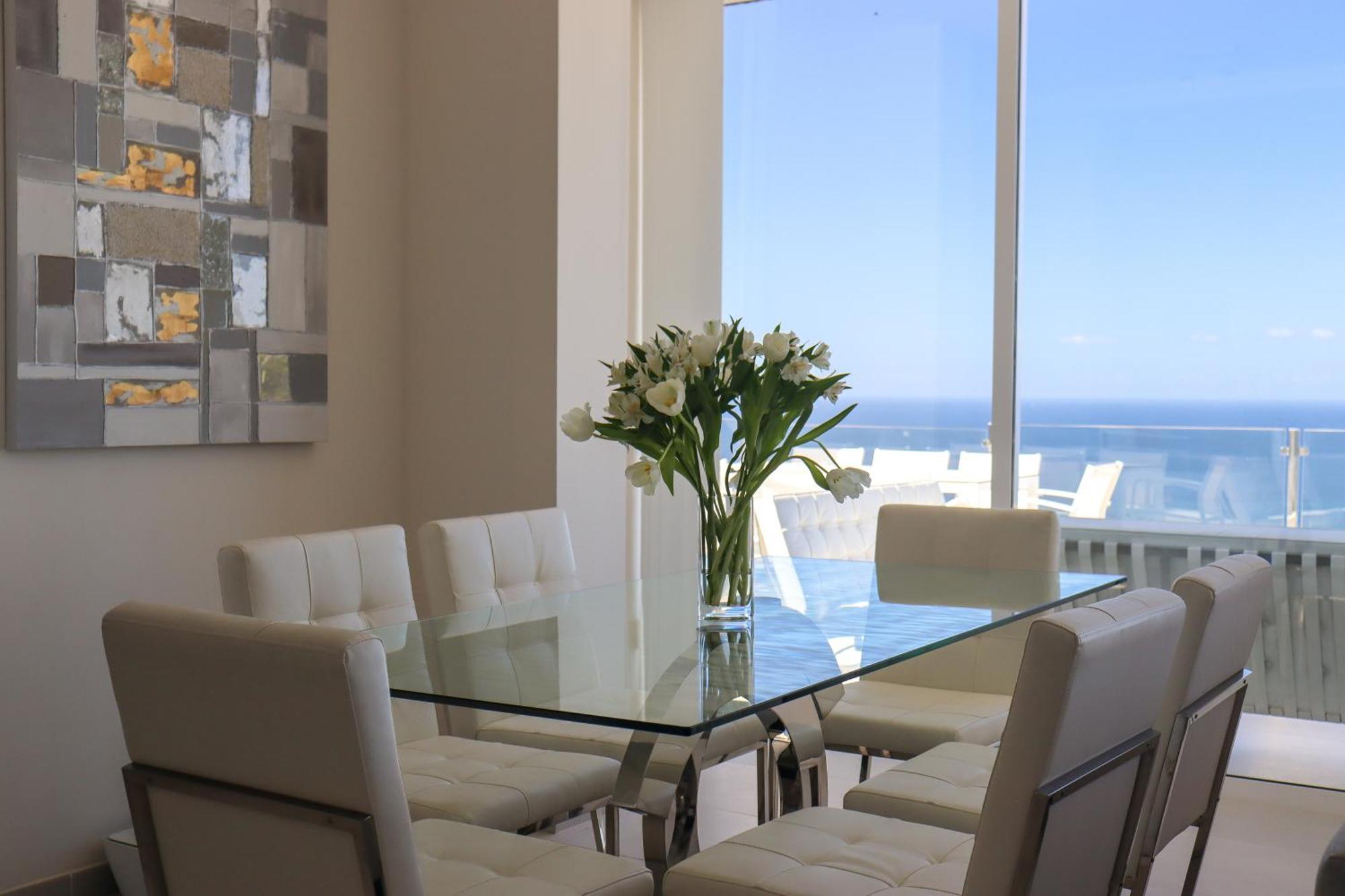 Azure Sky Villa - Panoramic Ocean View, Luxury, San Eugenio Costa Adeje  Bagian luar foto