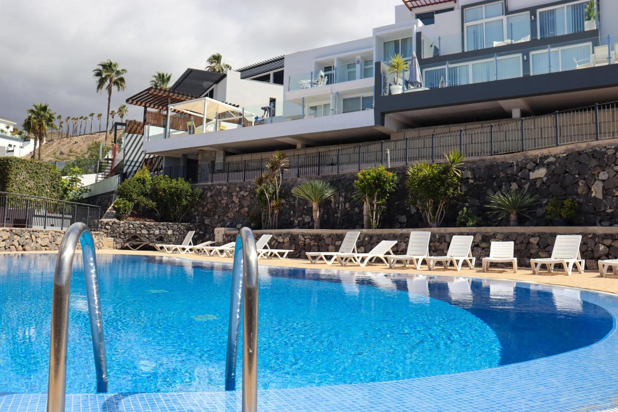 Azure Sky Villa - Panoramic Ocean View, Luxury, San Eugenio Costa Adeje  Bagian luar foto