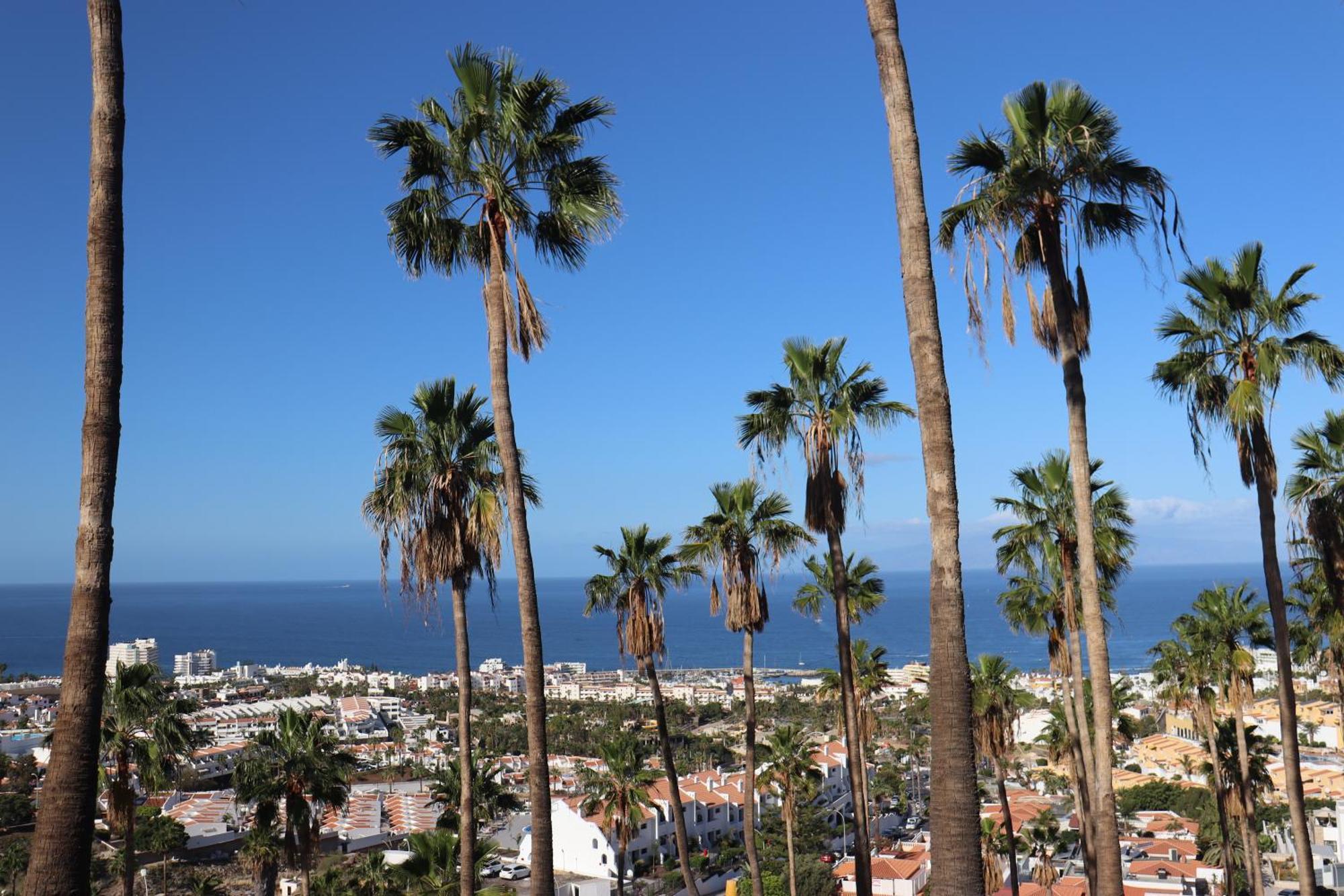 Azure Sky Villa - Panoramic Ocean View, Luxury, San Eugenio Costa Adeje  Bagian luar foto